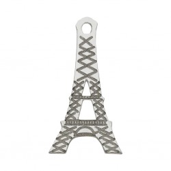 Abalorio Torre Eiffel Plata